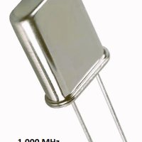 Кварцов кристал 1.000 MHz, снимка 1 - Друга електроника - 42656738