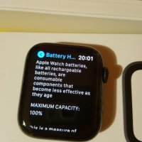 Apple Watch S4 Cellular STAINLESS STEEL 44MM (4TH GEN)-Гаранция!, снимка 2 - Смарт часовници - 38191099