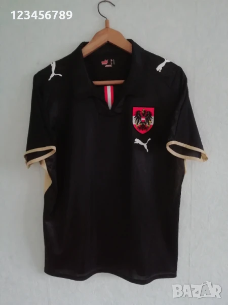 Австрия оригинална футболна тениска фланелка размер L Puma Austria , снимка 1