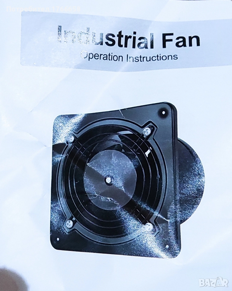 Вентилатор за вентилация,аспирация, снимка 1