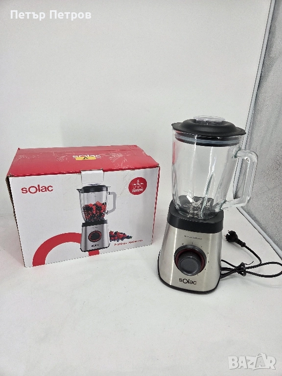 Чисто нов блендер Solac Pro Mixter 2000W., снимка 1