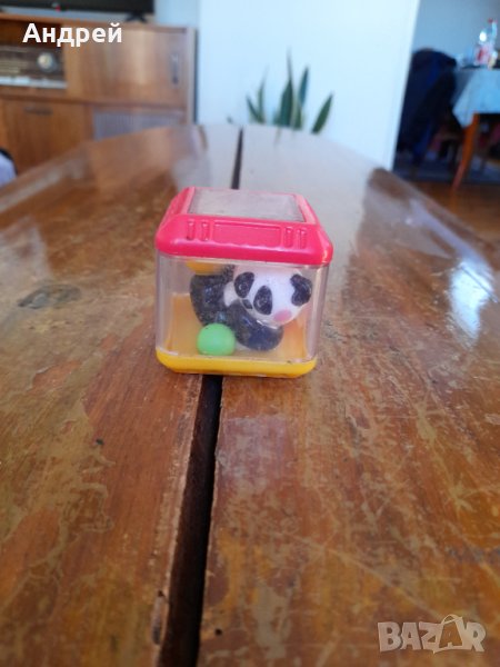 Стара играчка Панда, снимка 1