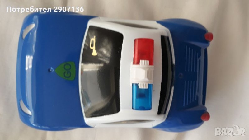 ПОЛИЦЕЙСКА КОЛА С БАТЕРИИ ЗА МАЛКИ ДЕЦА ,ДВИЖИ СЕ С ДОКОСВАНЕ, снимка 1