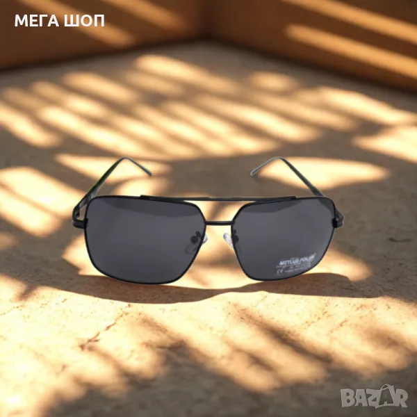 Слънчеви очила MITLUS POLAR – модерен правоъгълен дизайн с максимална защита, снимка 1