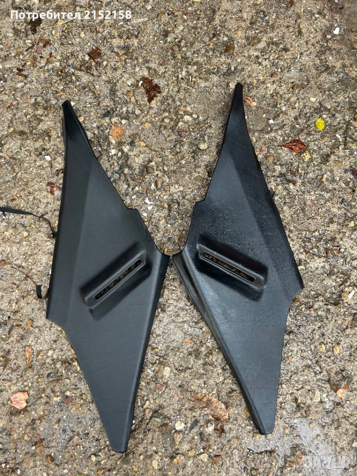 Кори задни колани Мерцедес 124 купе, снимка 1