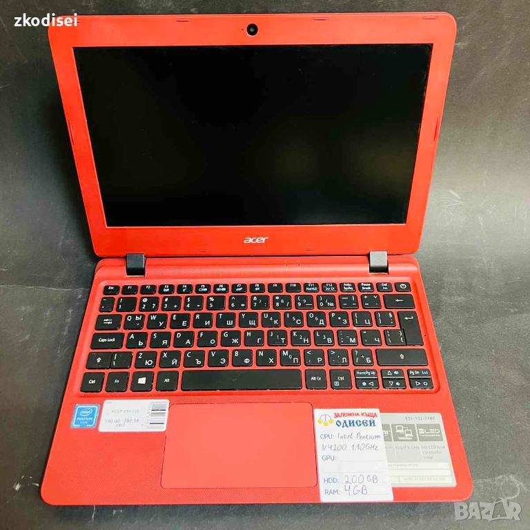Лаптоп ACER ES1-132 11 Инча, снимка 1