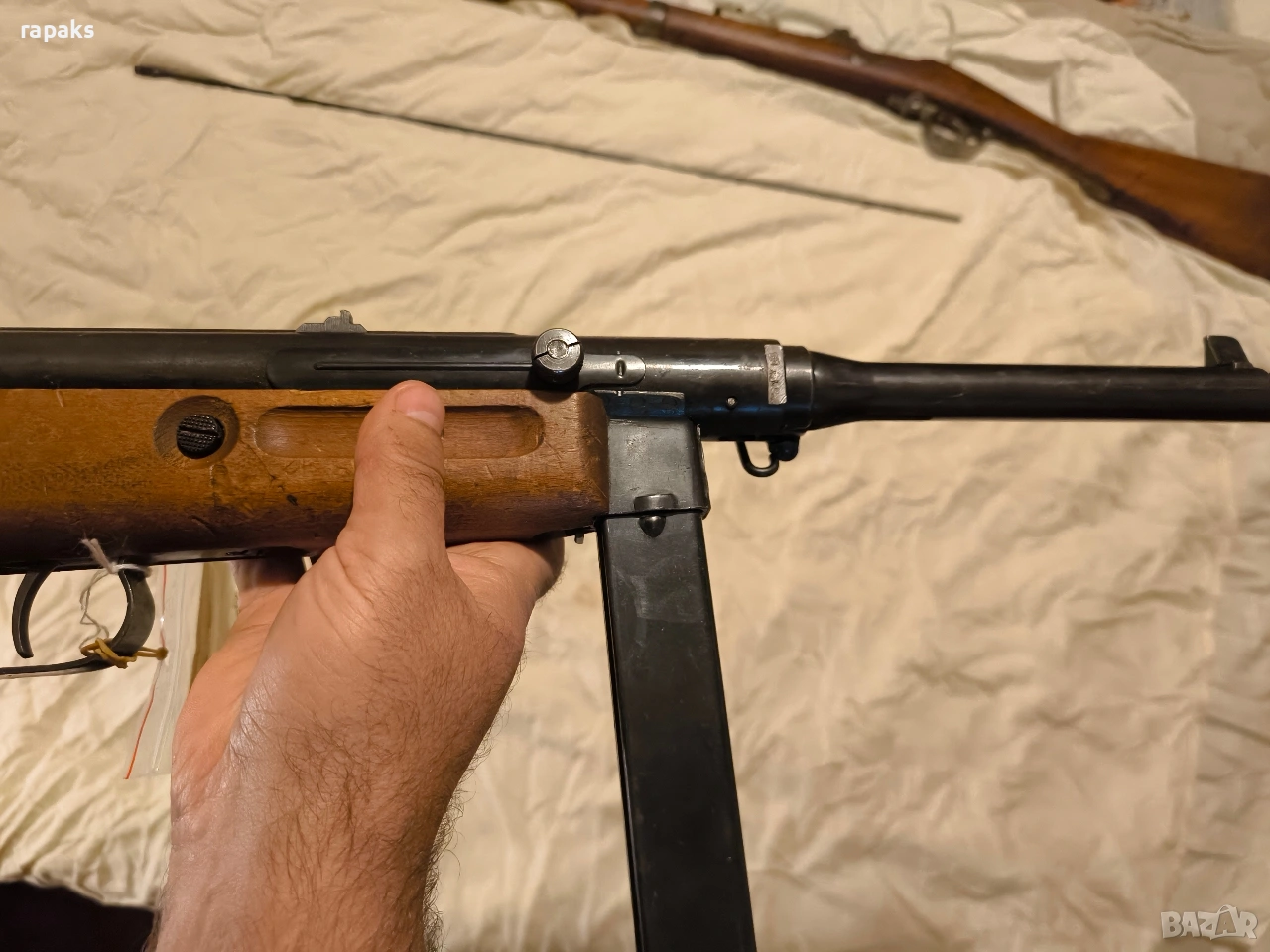 Обезопасен автомат Bereta ot VSV. картечен пистолет, пушка, карабина, снимка 1