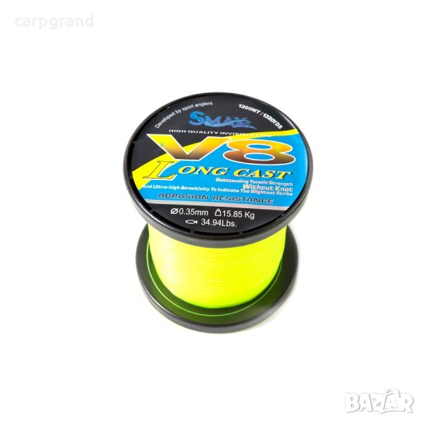 Монофилно влакно V8 Yellow 1200м, снимка 1