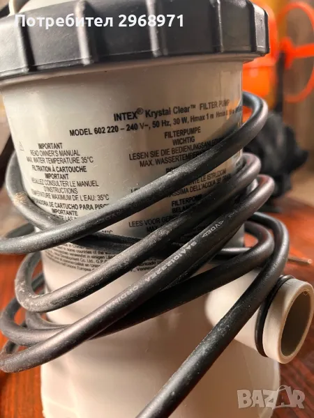 Помпа басейн Intex, снимка 1