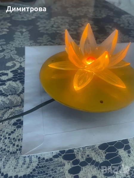 Нощна лампа “Лилия”, снимка 1