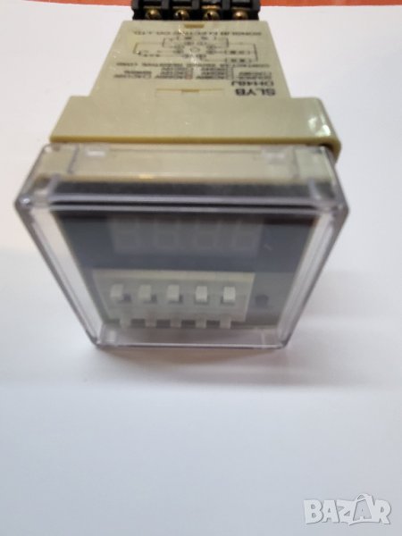 Електронен цифров брояч на импулси dh48j  захранване 220 волта 0 - 99999 импулса , снимка 1