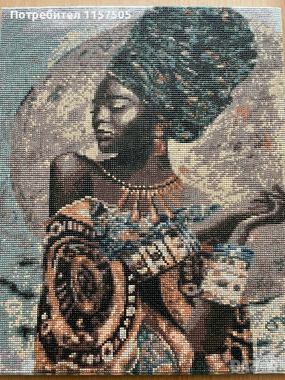 Диамантен гоблен - завършен, снимка 1