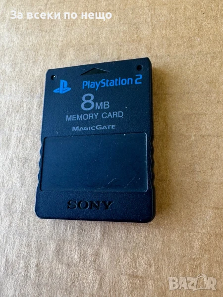 8MB ОРИГИНАЛНА мемори карта за Плейстейшън 2 Playstation 2 PS2, снимка 1