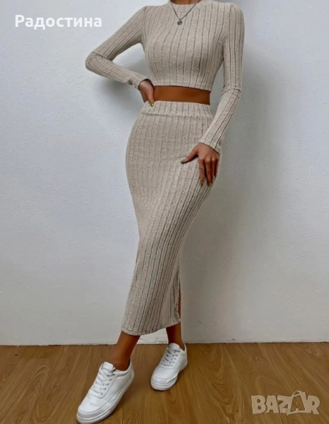 комплект пола с блуза хс, снимка 1
