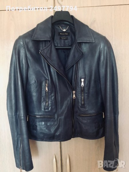 Кожено яке Massimo Dutti , снимка 1