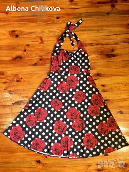 Рокля на рози, снимка 1