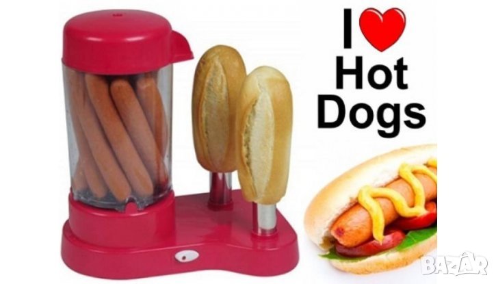 Уред за приготвяне на хот-дог и други продукти на пара, снимка 1
