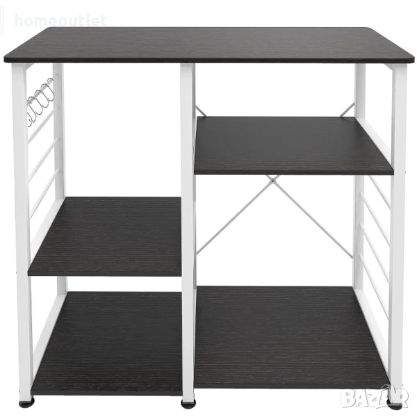 Кухненска етажерка с многофункционално приложение 10CZSS171-BK, снимка 1