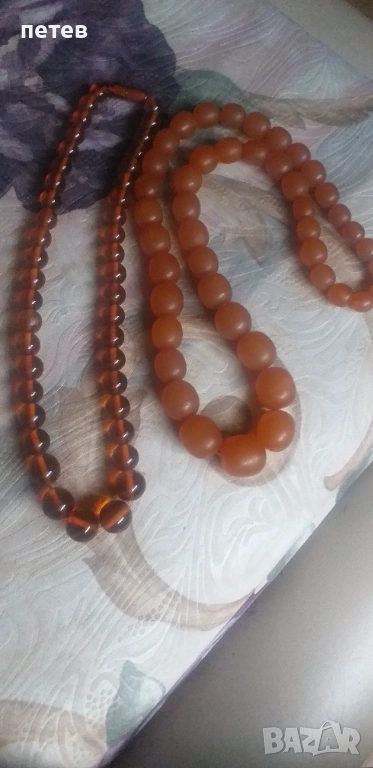 Кехлибарен гердан., снимка 1