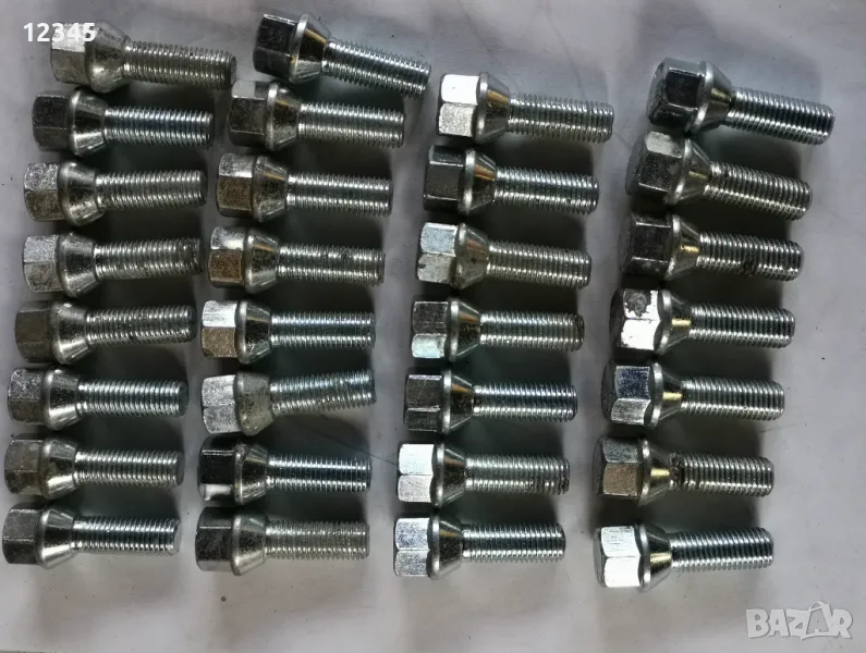 нови болтове за джанти 12х1,5-№21, снимка 1