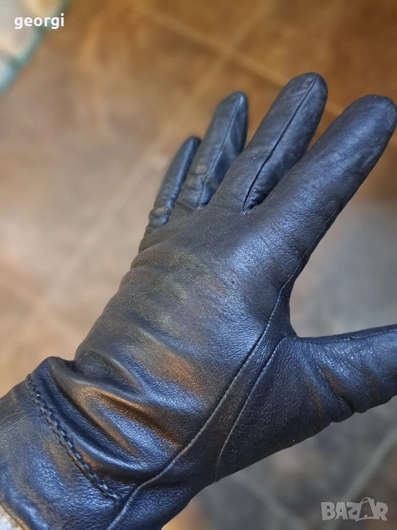 мъжки ръкавици от естествена кожа 30/6, снимка 1