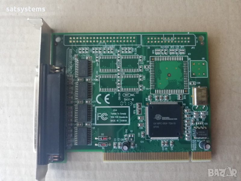 PCI 4 Serial Port Expansion Card Chronos MP954R4, снимка 1