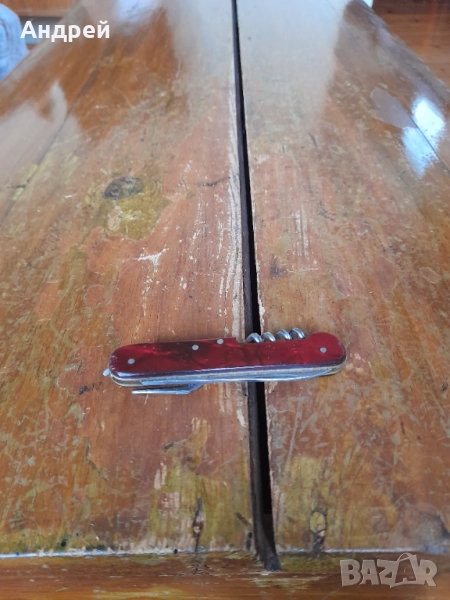 Стар джобен нож,ножче,ножка #152, снимка 1