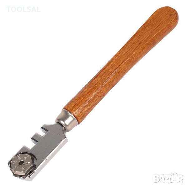 Стъклорез Wolfcraft с режещо колело комплект с 6 ролки 3-8 мм, 135 °, снимка 1