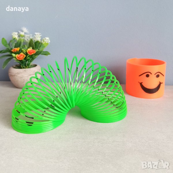 3627 Детска пружина за игра Усмивки вълшебна спирала магическа пружина, снимка 1