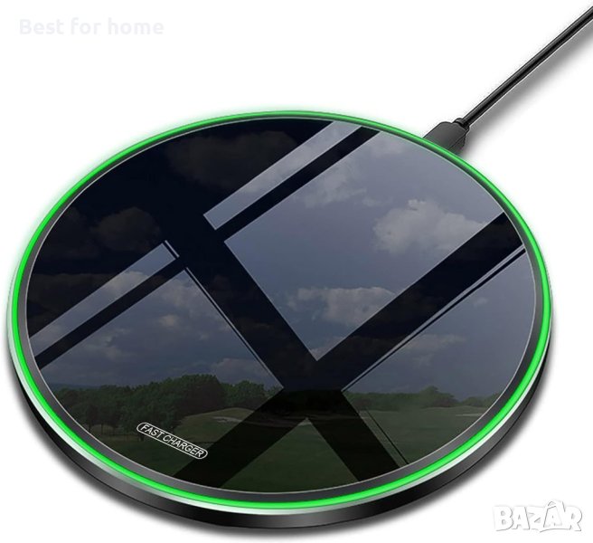 Бързо безжично зарядно устройство,20 W, за  iPhone,AirPods,Samsung Galaxy, снимка 1