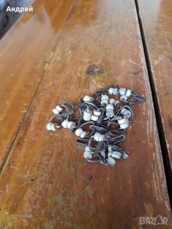 Стари кукички,куки за пердета #9, снимка 1