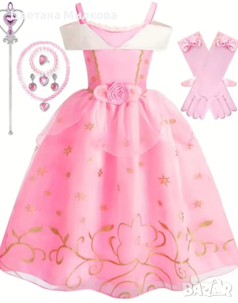 Рокля за принцеса на 6 г., снимка 1