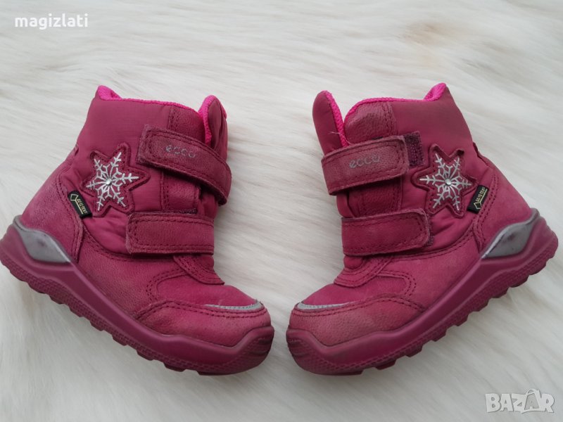 Детски ботуши Ecco №22 естествена кожа , снимка 1