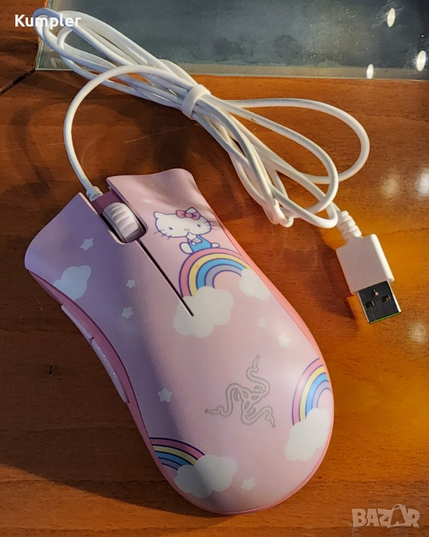 Razer DeathAdder Essential Hello Kitty – като нова, снимка 1