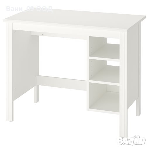 Компактно бяло бюро, снимка 1