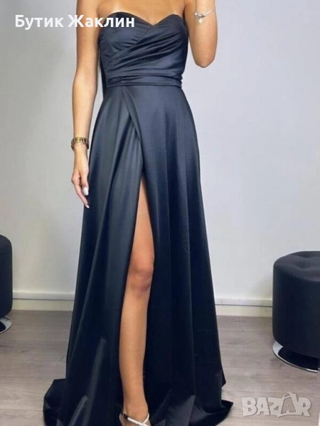 Официална сатенена рокля , снимка 1