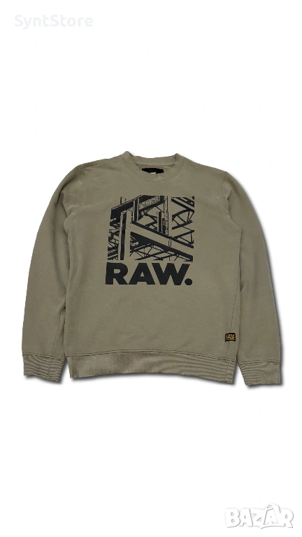 Мъжка блуза G-Star RAW  – Urban Streetwear (Маслинено зелено), снимка 1