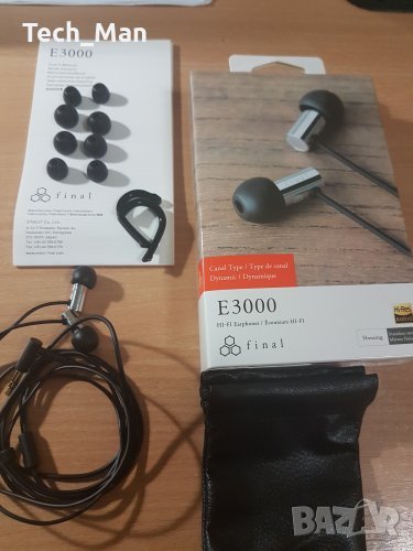 Аудиофилски Слушалки Final E3000 - чисто нови!, снимка 1