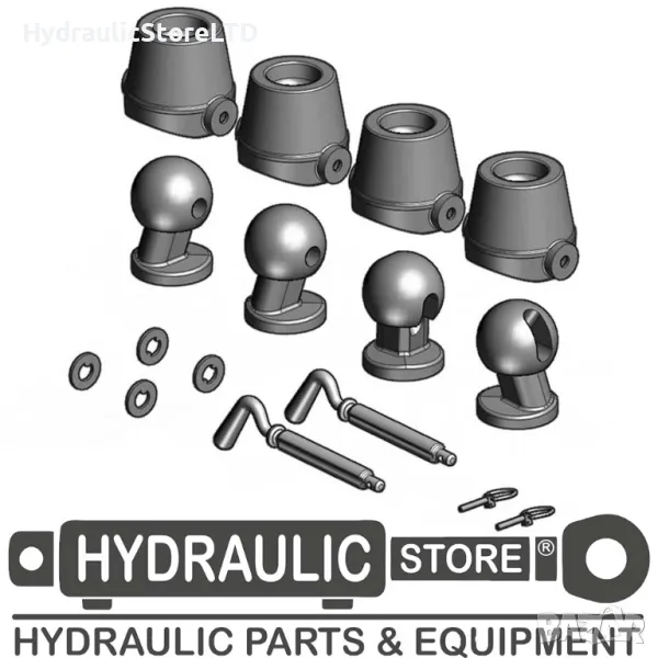 Комплект сфери за самосвал 95мм 25195101, снимка 1