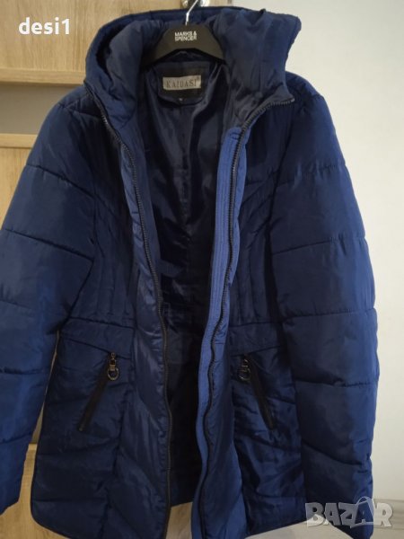 Дамско синьо яке , снимка 1