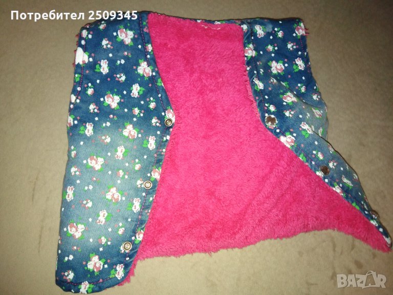 Бебешки дънкови елек, снимка 1