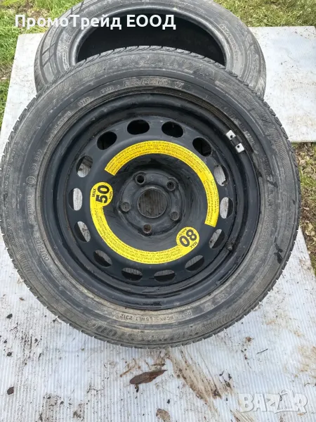 Резервна гума джанта VWAG Audi VW Seat Scoda ET50 5x112 2Jx16 H2 , снимка 1