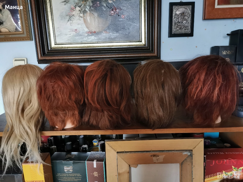 Манекени за фризьорски салон 5 броя, снимка 1