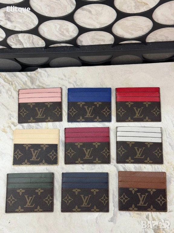 визитници от естествена кожа louis vuitton Gucci Christian Dior , снимка 1