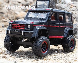 Метални колички: Mercedes-Benz G500 G-4x4 / G-Wagon (Мерцедес-Бенц), снимка 1