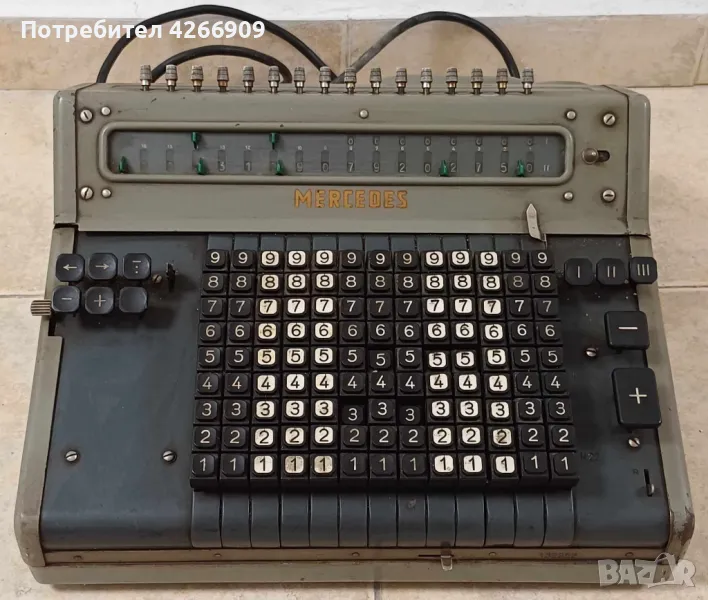Ретро сметачна машина MERCEDES, снимка 1