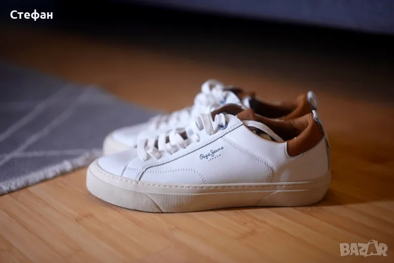 Pepe Jeans - естествена кожа 43 (отговарят на 42), снимка 1