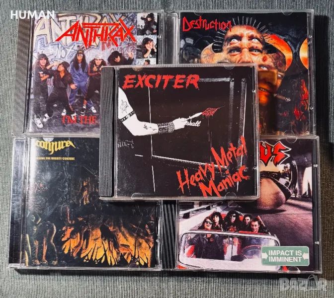 Anthrax - Conjure - Exodus , снимка 1