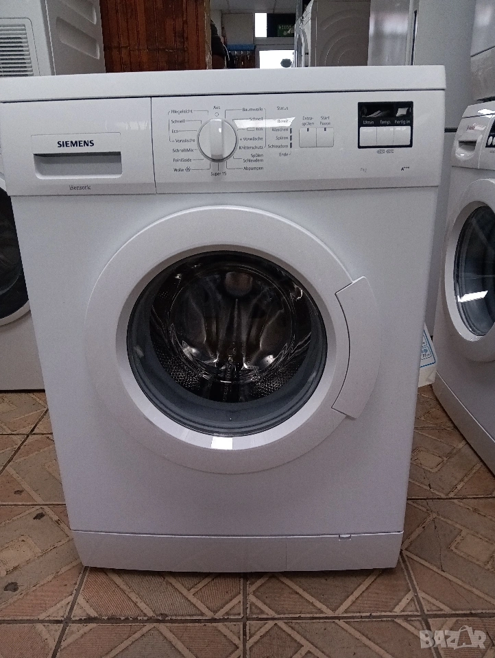 Пералня Сименс Siemens Eco Edition A+++ 7кг 2 години гаранция!, снимка 1