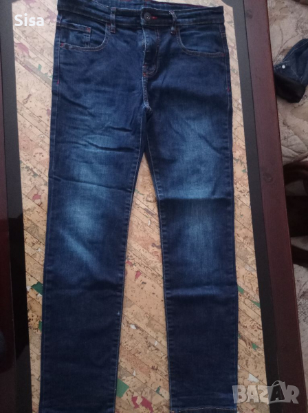 Дънков панталон Zara 152/158, снимка 1